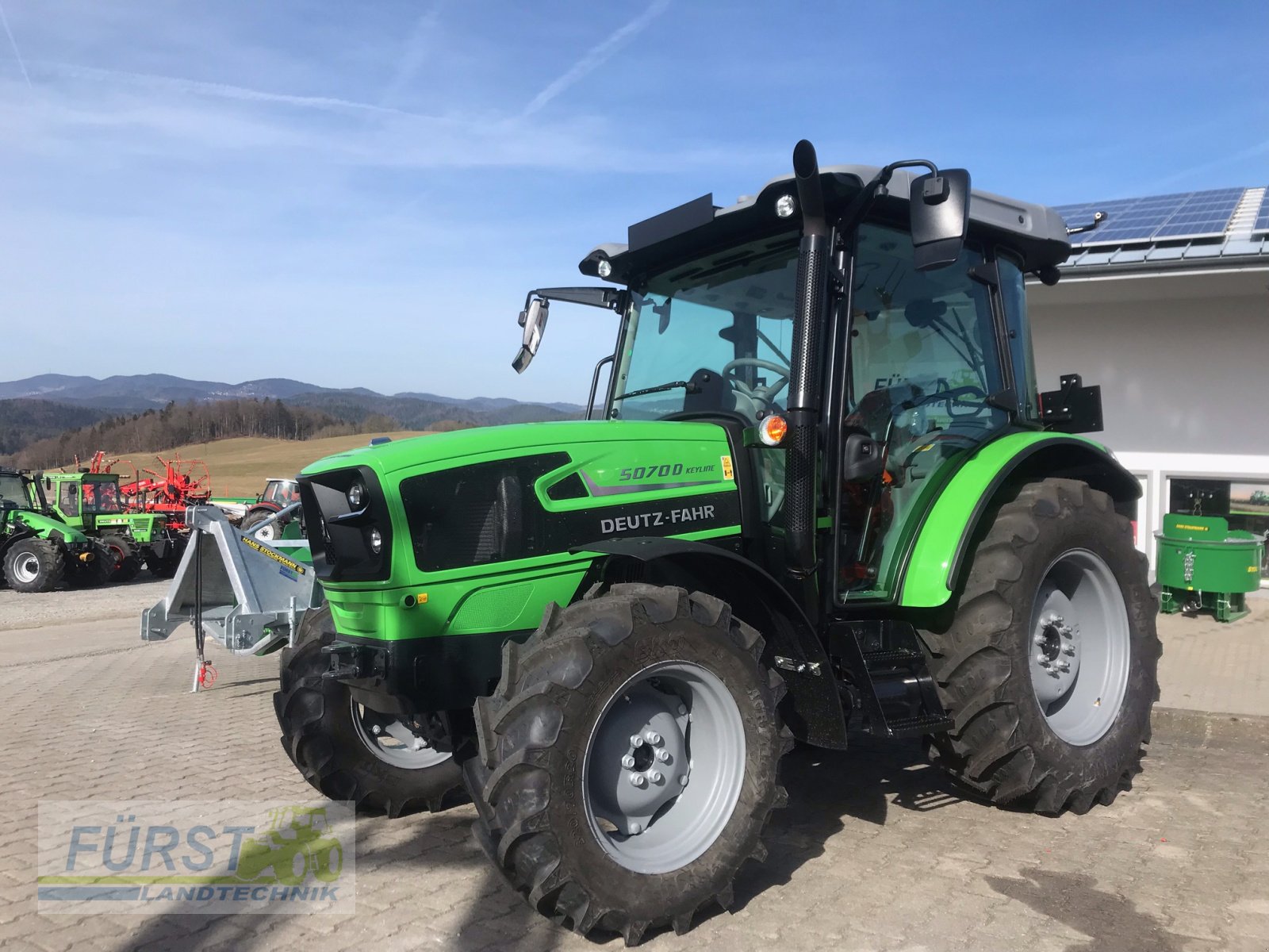Traktor des Typs Deutz-Fahr 5070 D KEYLINE, Neumaschine in Perlesreut (Bild 1)
