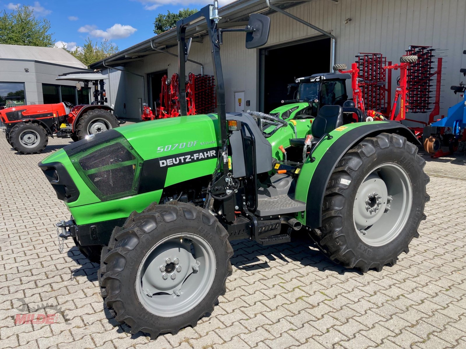 Traktor του τύπου Deutz-Fahr 5070 DF Keyline, Neumaschine σε Elsteraue-Bornitz (Φωτογραφία 1)