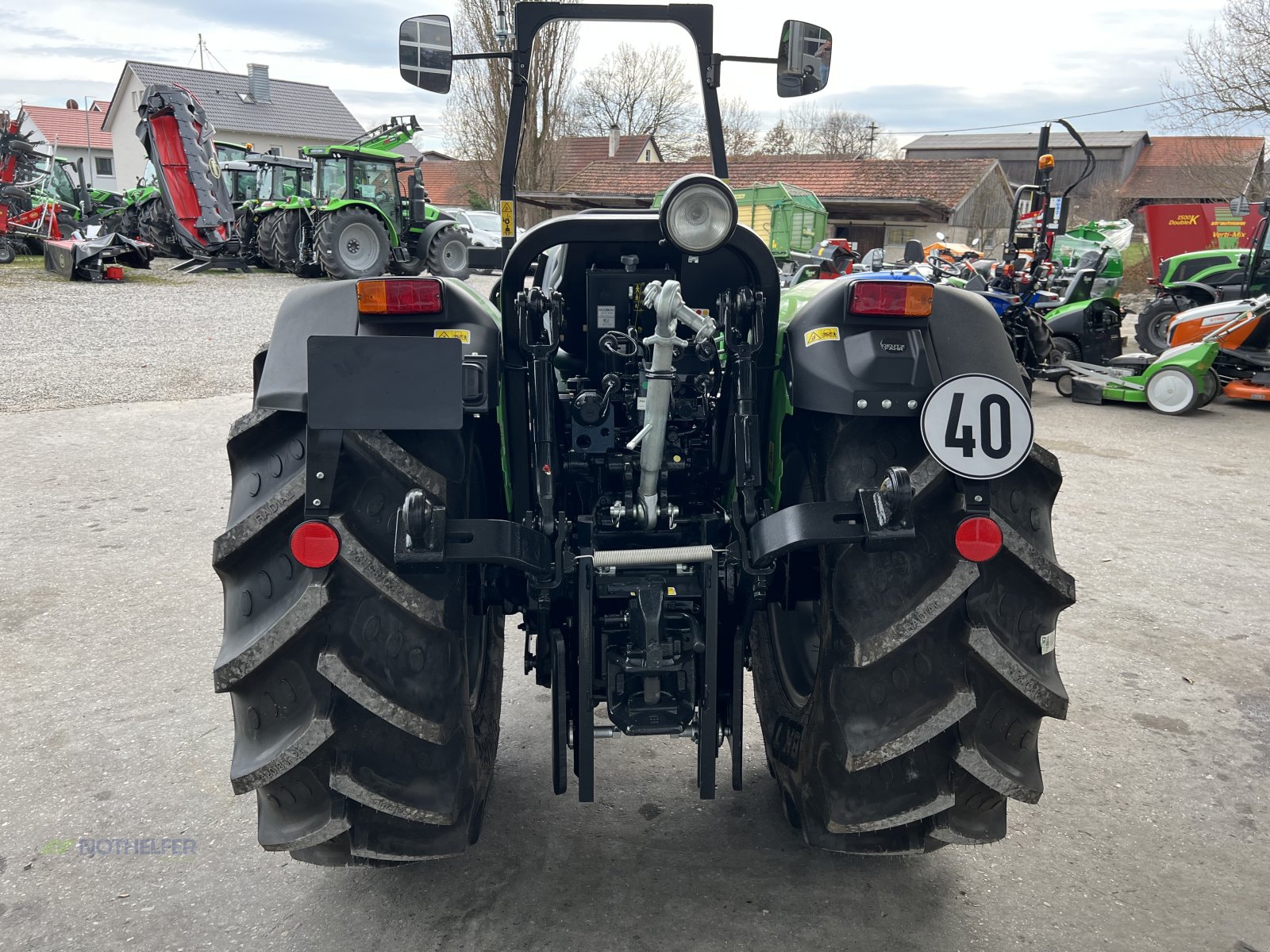 Traktor del tipo Deutz-Fahr 5070 DF Keyline, Neumaschine en Pforzen (Imagen 8)