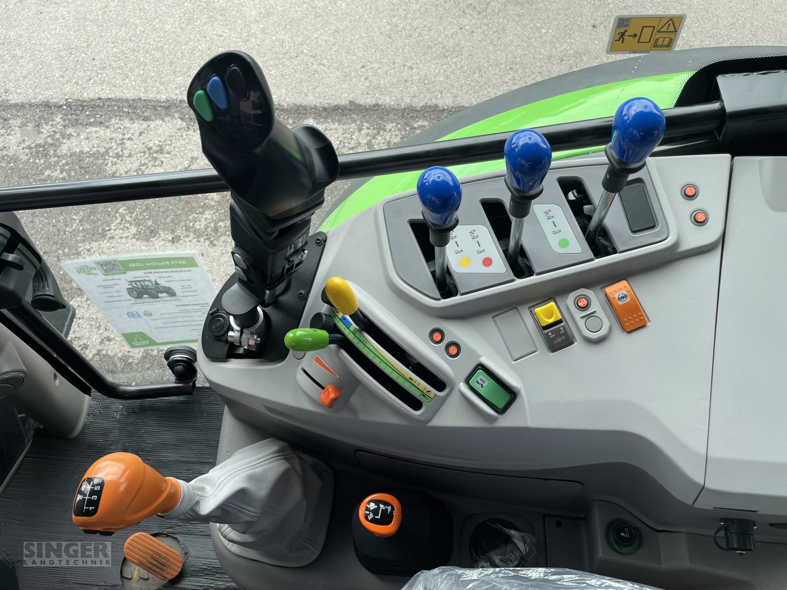 Traktor tipa Deutz-Fahr 5075 Keyline GS + MX Frontlader, Neumaschine u Ebenhofen (Slika 8)