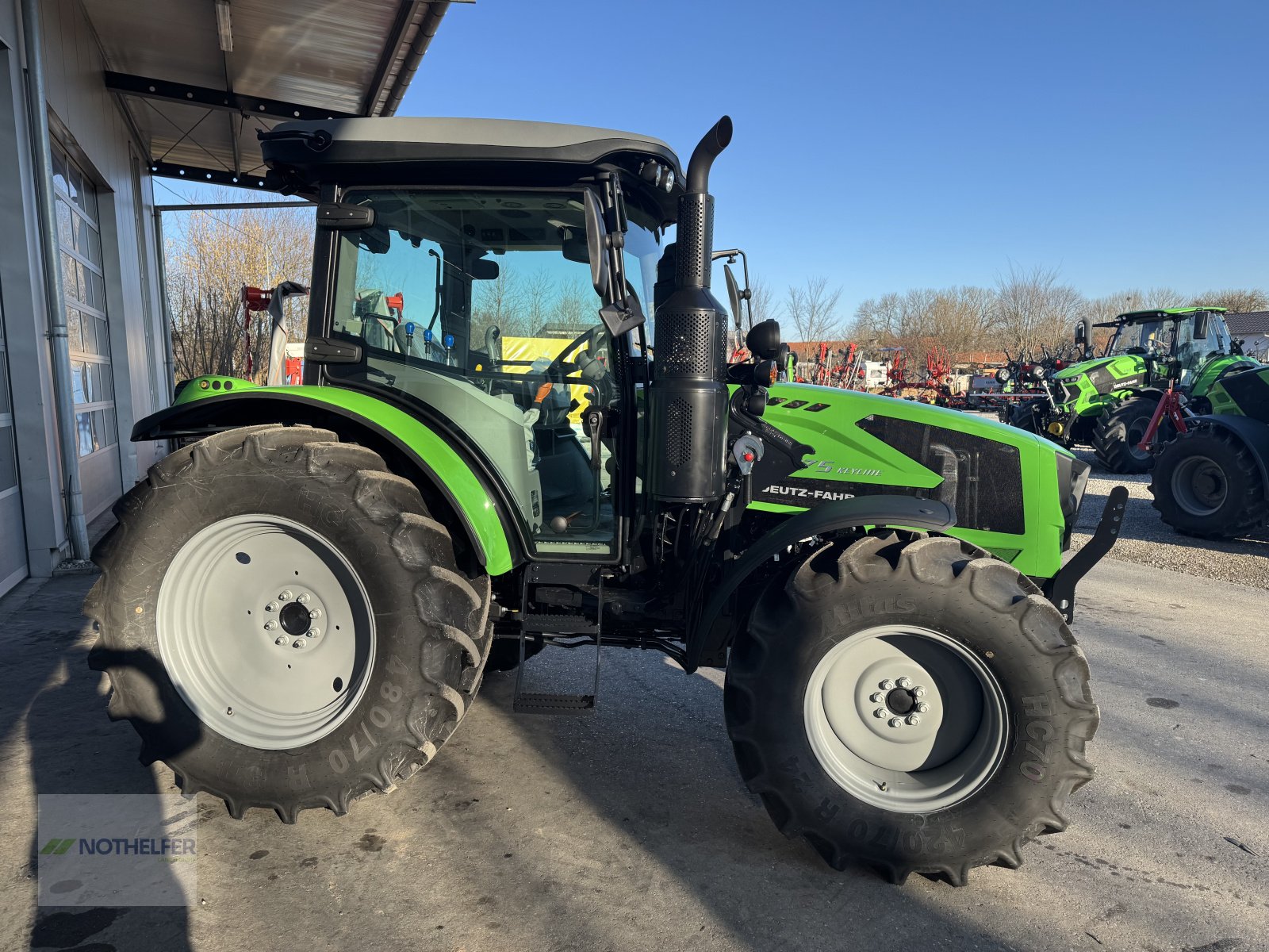 Traktor του τύπου Deutz-Fahr 5075 Keyline GS, Neumaschine σε Pforzen (Φωτογραφία 3)