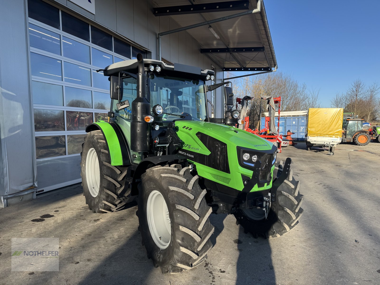 Traktor του τύπου Deutz-Fahr 5075 Keyline GS, Neumaschine σε Pforzen (Φωτογραφία 4)