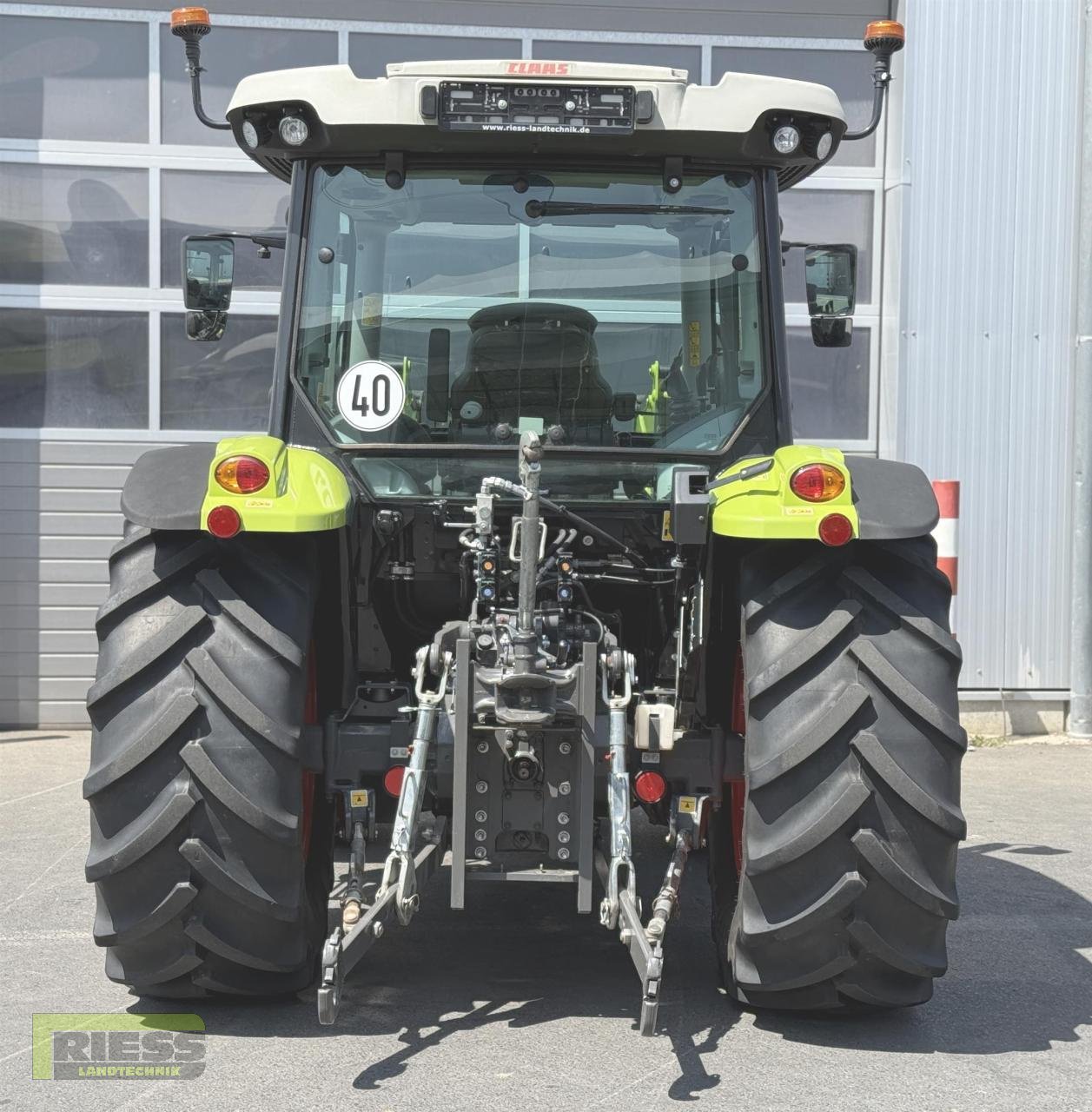 Traktor del tipo Deutz-Fahr 5080 D  CLAAS ATOS 220 + FL, Gebrauchtmaschine en Homberg/Ohm - Maulbach (Imagen 3)