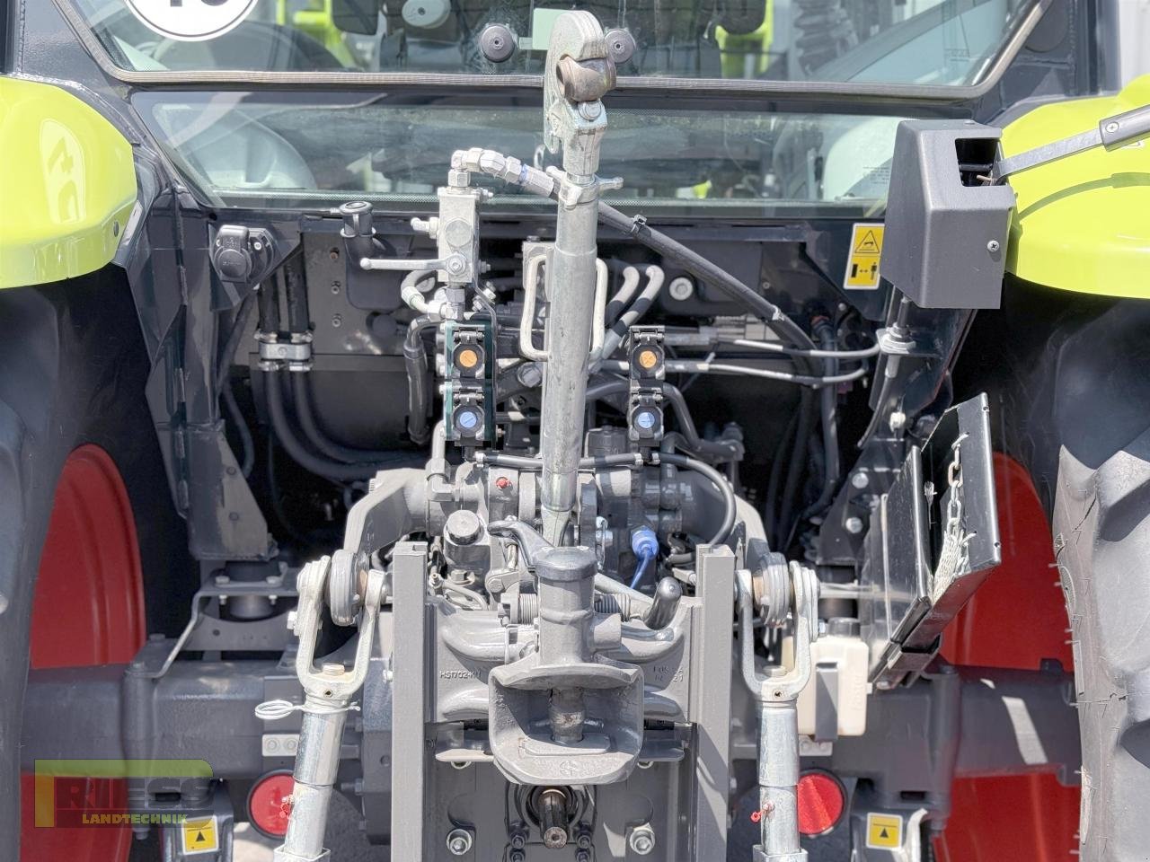 Traktor del tipo Deutz-Fahr 5080 D  CLAAS ATOS 220 + FL, Gebrauchtmaschine en Homberg/Ohm - Maulbach (Imagen 9)