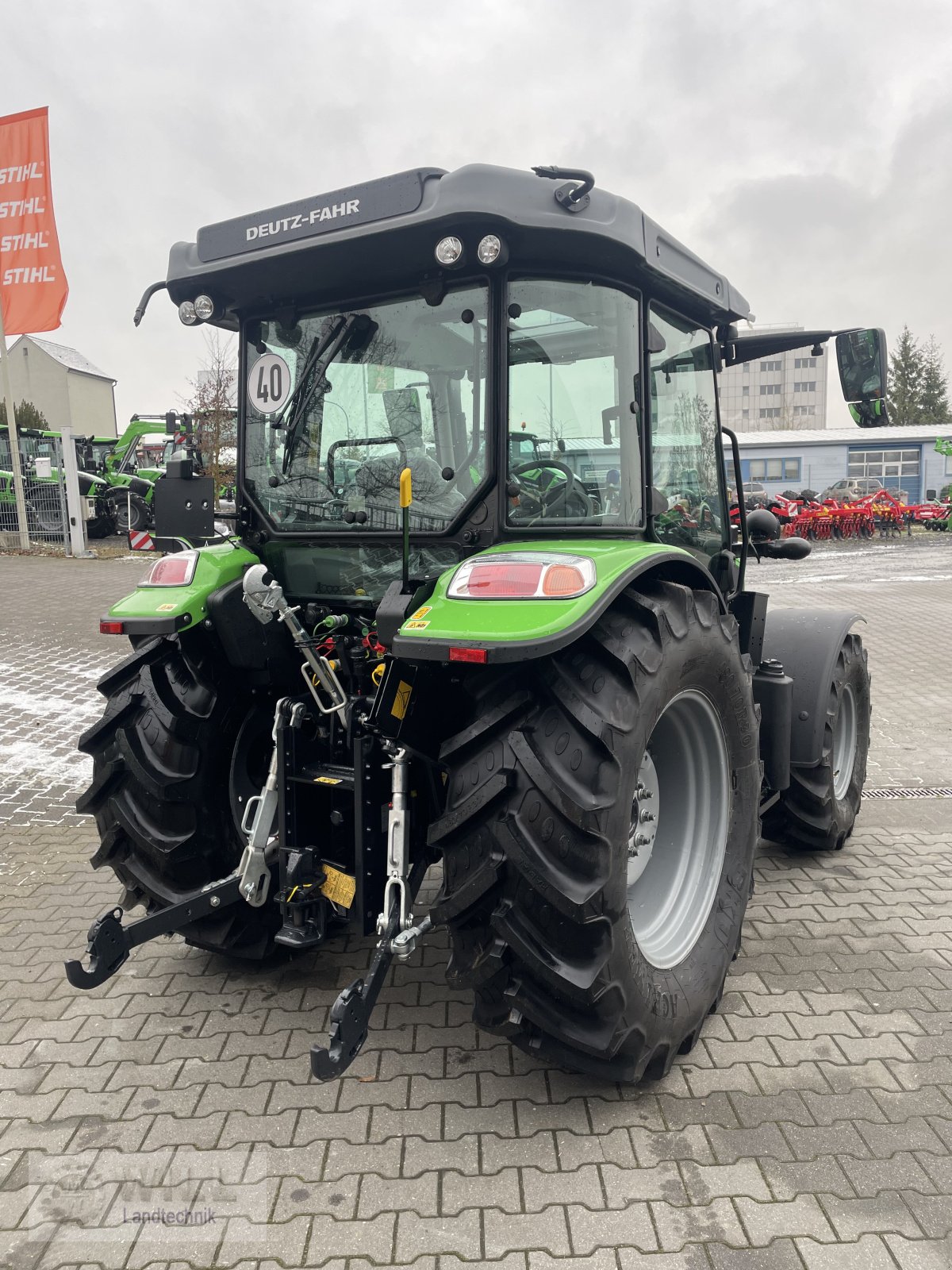 Traktor des Typs Deutz-Fahr 5080 D GS Keyline Power Deal Maschine, Neumaschine in Rudendorf (Bild 4)