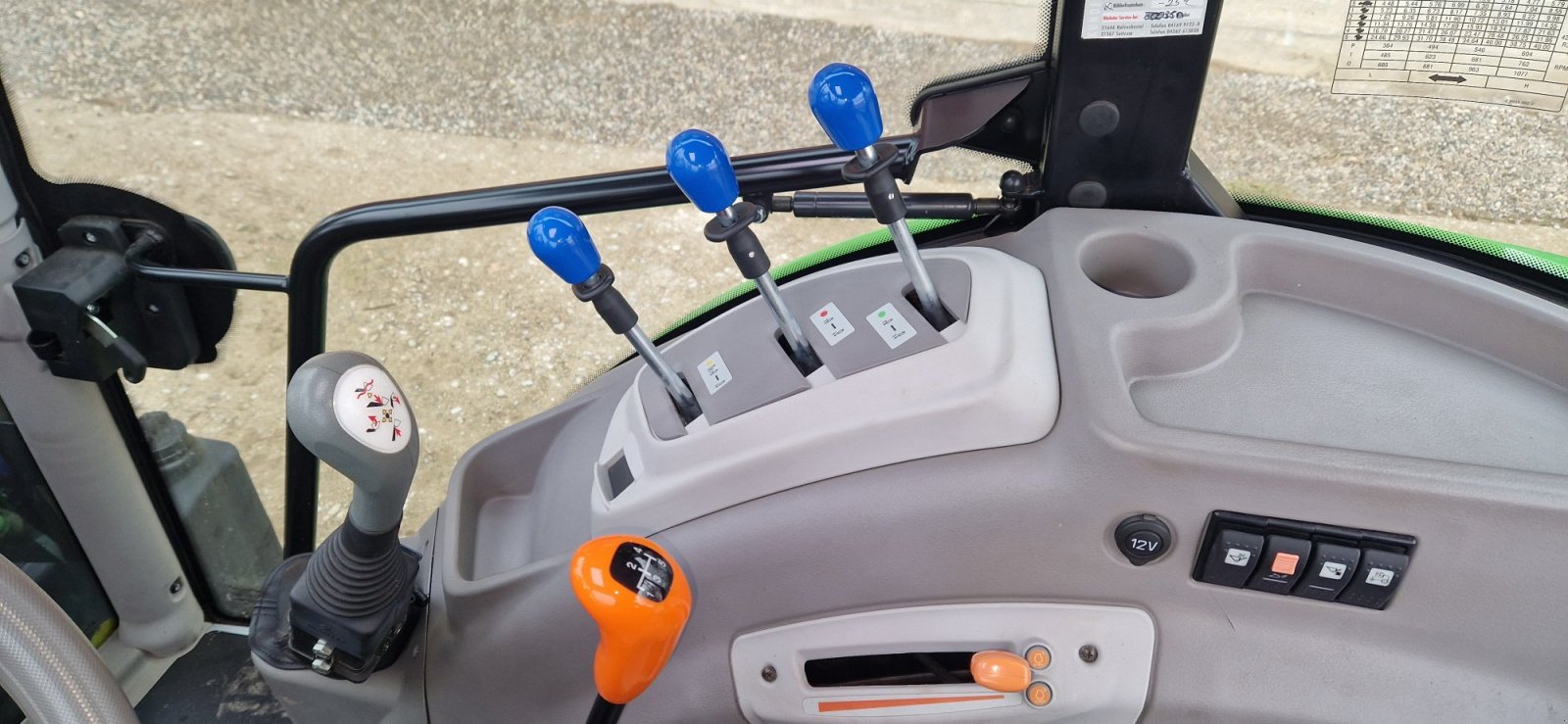 Traktor typu Deutz-Fahr 5080 D Keyline 150H EZ2023 Frontlader KLima, Gebrauchtmaschine v Palling (Obrázek 5)