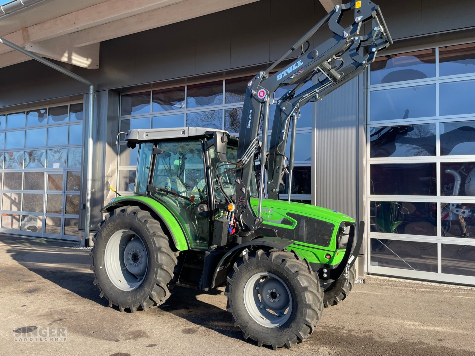Traktor типа Deutz-Fahr 5080 D Keyline GS mit Frontlader *AKTION*, Neumaschine в Ebenhofen (Фотография 1)