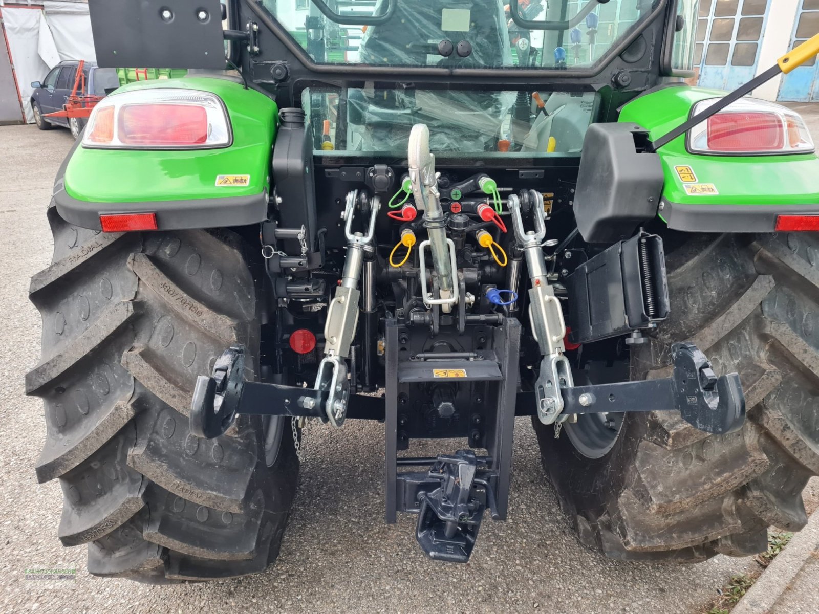 Traktor tipa Deutz-Fahr 5080 D Keyline GS -mit Stoll Frontlader Solid 35-18 P-, Neumaschine u Diessen (Slika 7)