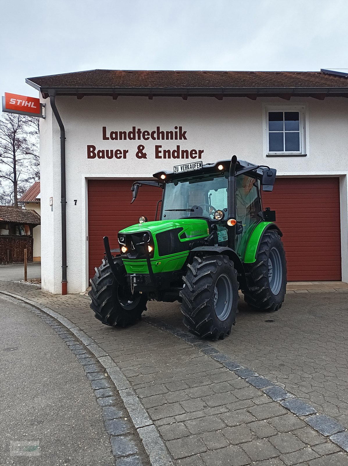 Traktor des Typs Deutz-Fahr 5080 D KEYLINE GS, Neumaschine in Abenberg (Bild 1)