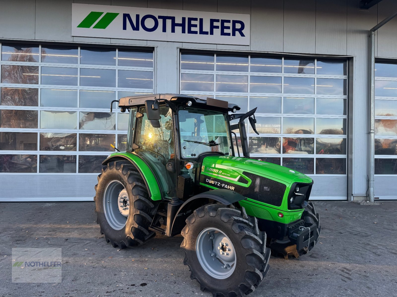 Traktor του τύπου Deutz-Fahr 5080 D Keyline GS, Neumaschine σε Pforzen (Φωτογραφία 1)