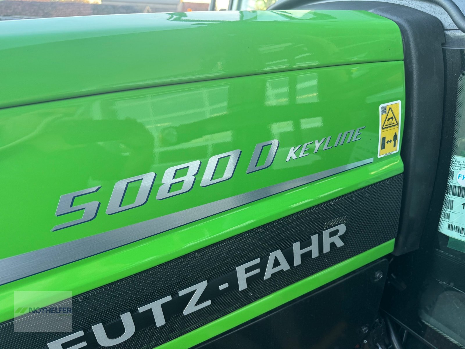 Traktor του τύπου Deutz-Fahr 5080 D Keyline GS, Neumaschine σε Pforzen (Φωτογραφία 7)