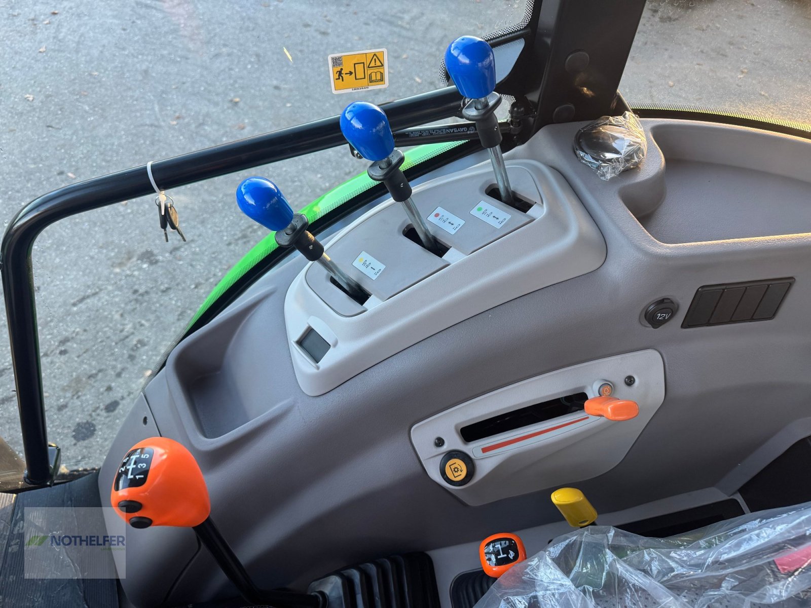 Traktor του τύπου Deutz-Fahr 5080 D Keyline GS, Neumaschine σε Pforzen (Φωτογραφία 13)