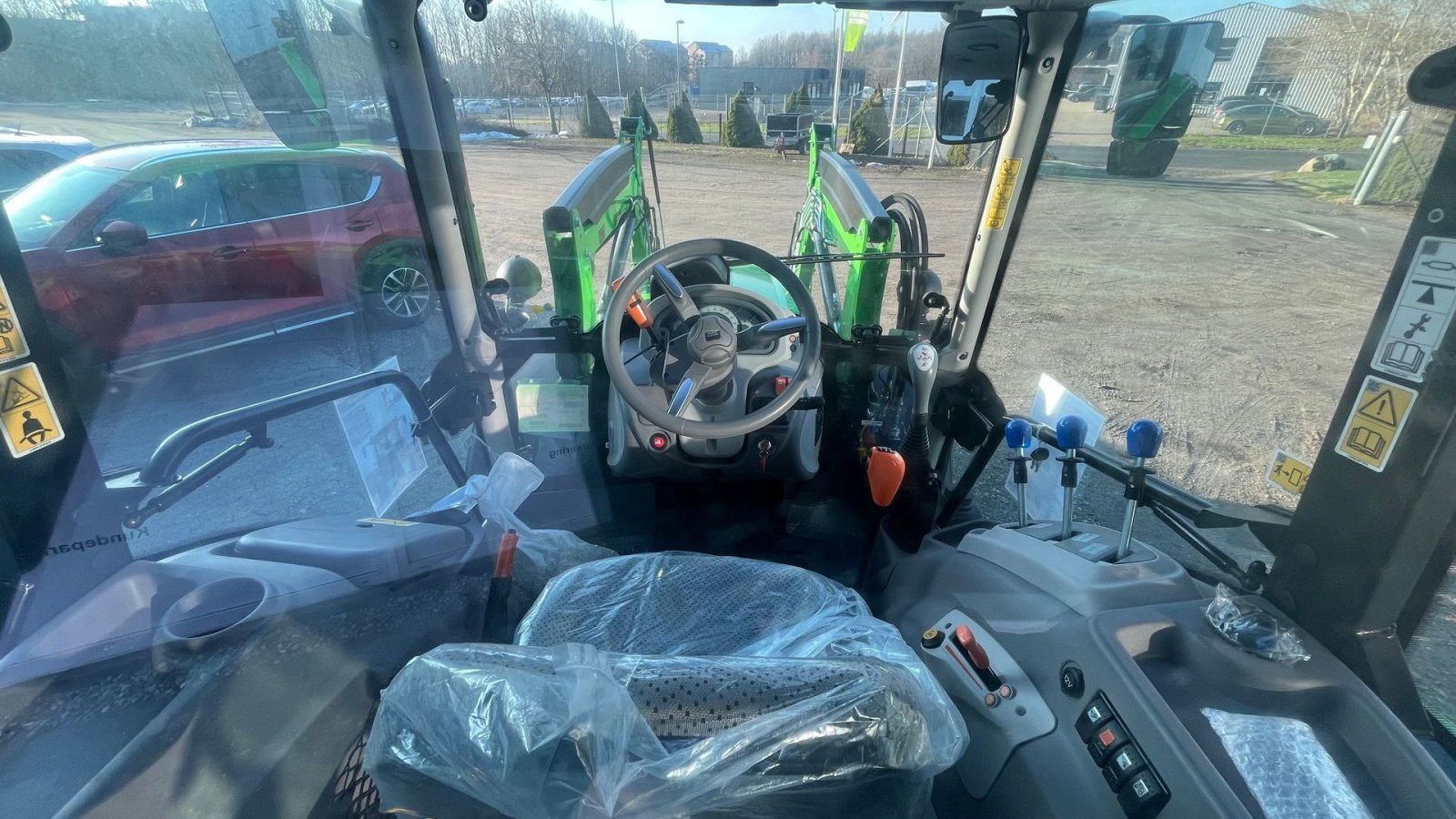 Traktor des Typs Deutz-Fahr 5080 D Keyline Inkl. STOLL Solid 35-18 frontlæsser, Gebrauchtmaschine in Vejle (Bild 7)