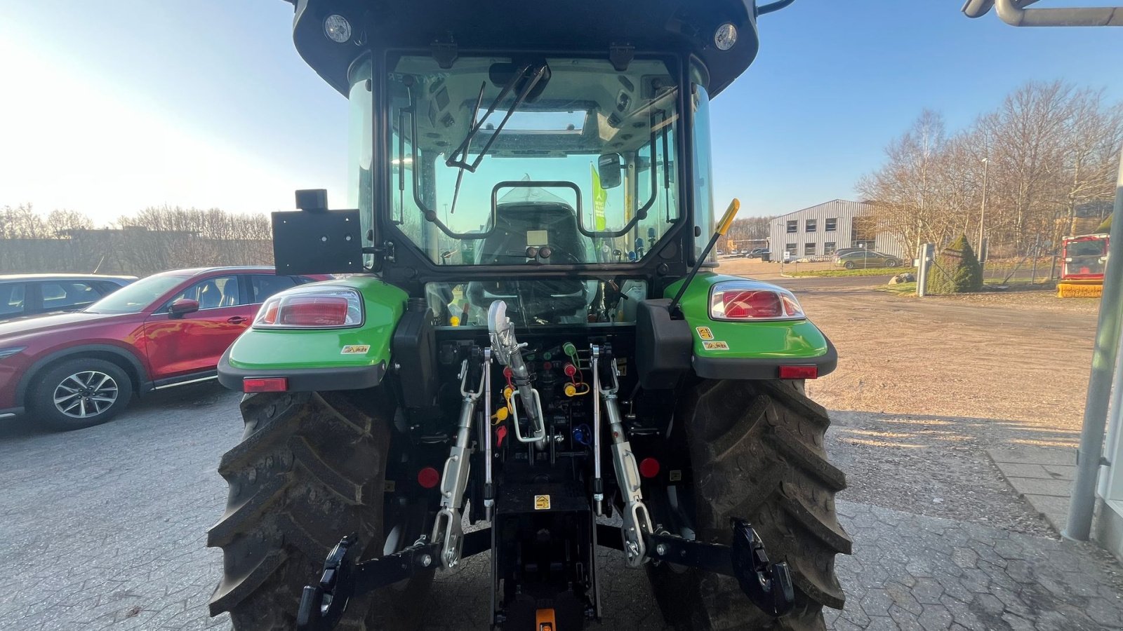 Traktor des Typs Deutz-Fahr 5080 D Keyline Inkl. STOLL Solid 35-18 frontlæsser, Gebrauchtmaschine in Vejle (Bild 5)