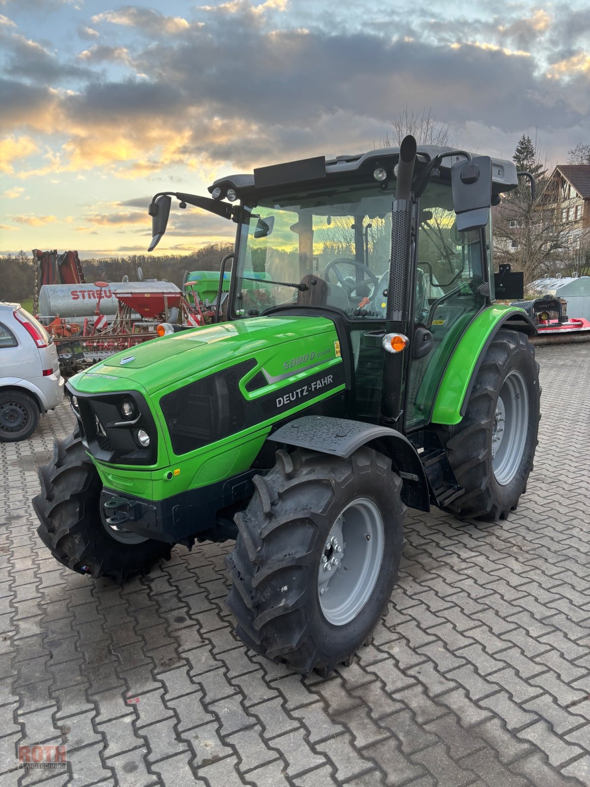 Traktor tipa Deutz-Fahr 5080 D KEYLINE, Neumaschine u Untermünkheim (Slika 1)