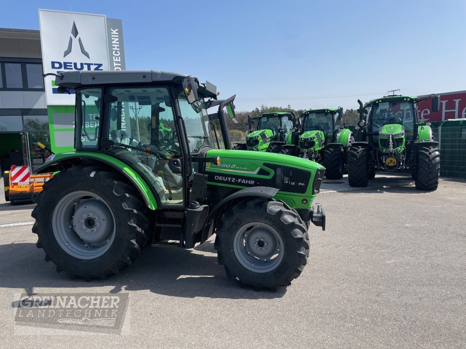 Traktor des Typs Deutz-Fahr 5080 D KEYLINE, Neumaschine in Pfullendorf (Bild 2)