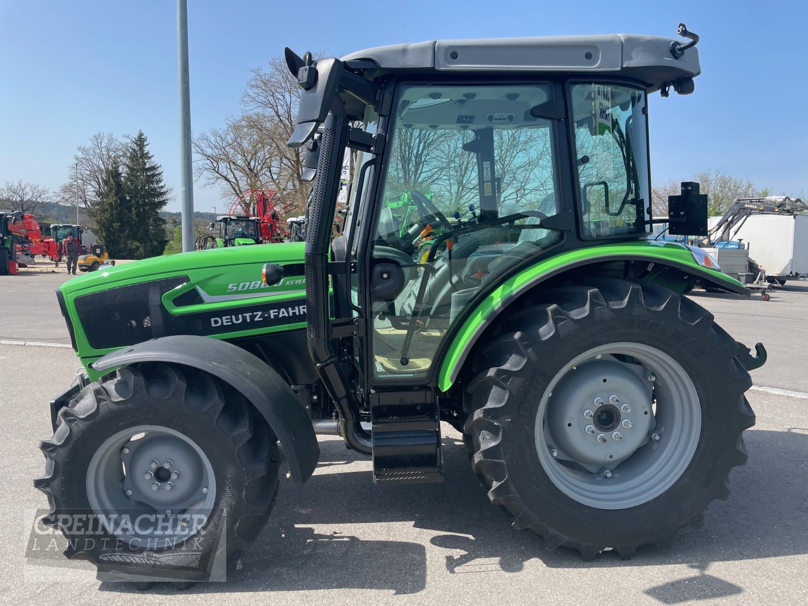 Traktor des Typs Deutz-Fahr 5080 D KEYLINE, Neumaschine in Pfullendorf (Bild 4)