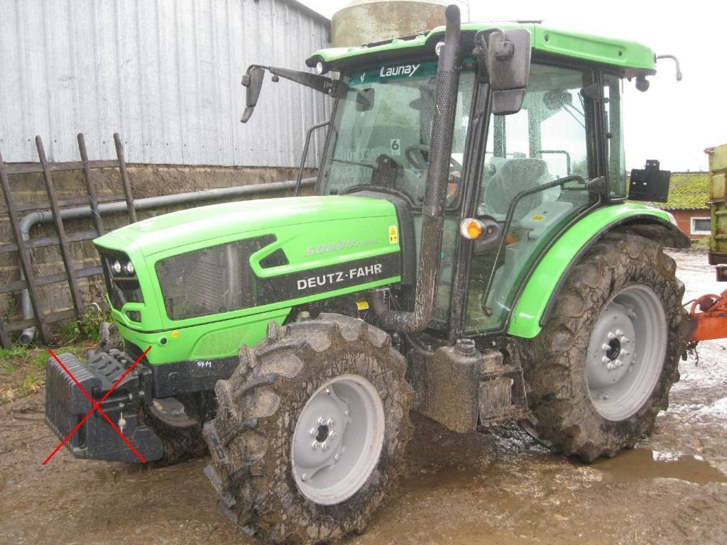Traktor van het type Deutz-Fahr 5080 D Keyline, Gebrauchtmaschine in BRECE (Foto 1)