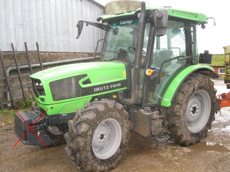 Traktor типа Deutz-Fahr 5080 D Keyline, Gebrauchtmaschine в BRECE (Фотография 1)