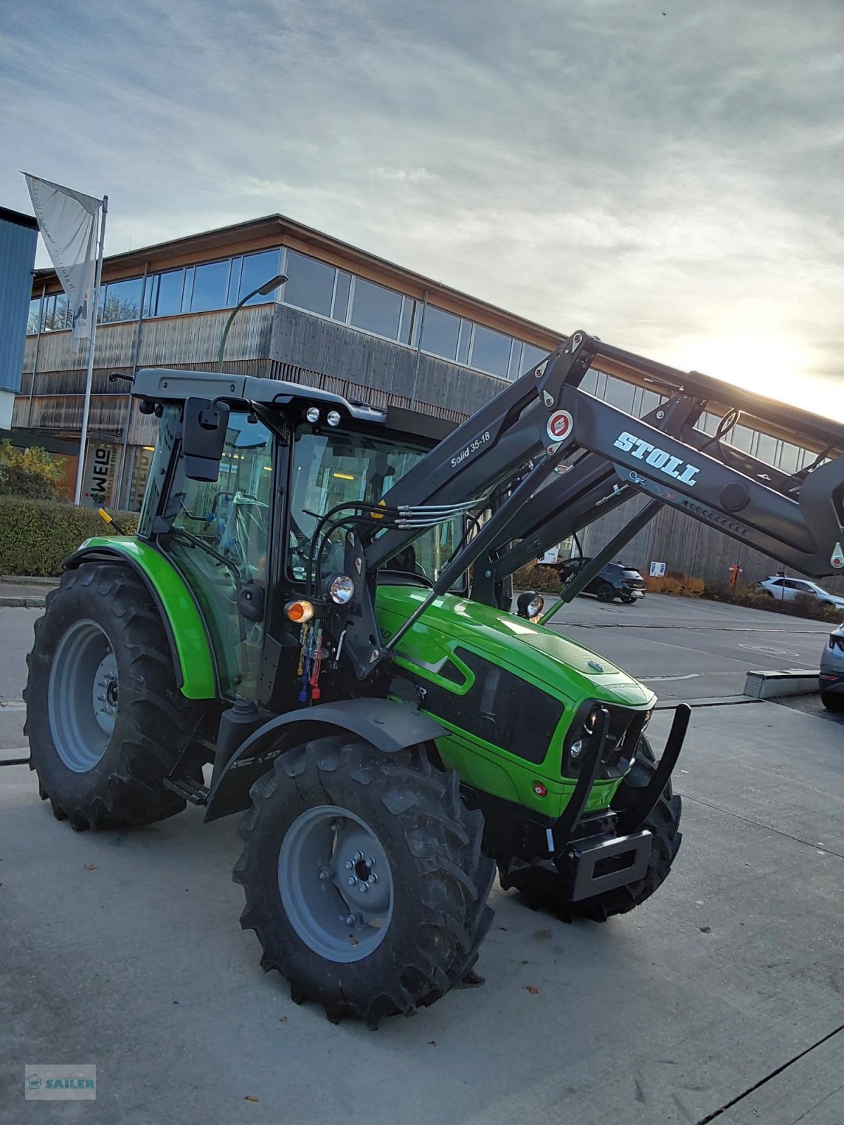 Traktor of the type Deutz-Fahr 5080 D KEYLINE, Neumaschine in Landsberg (Picture 5)