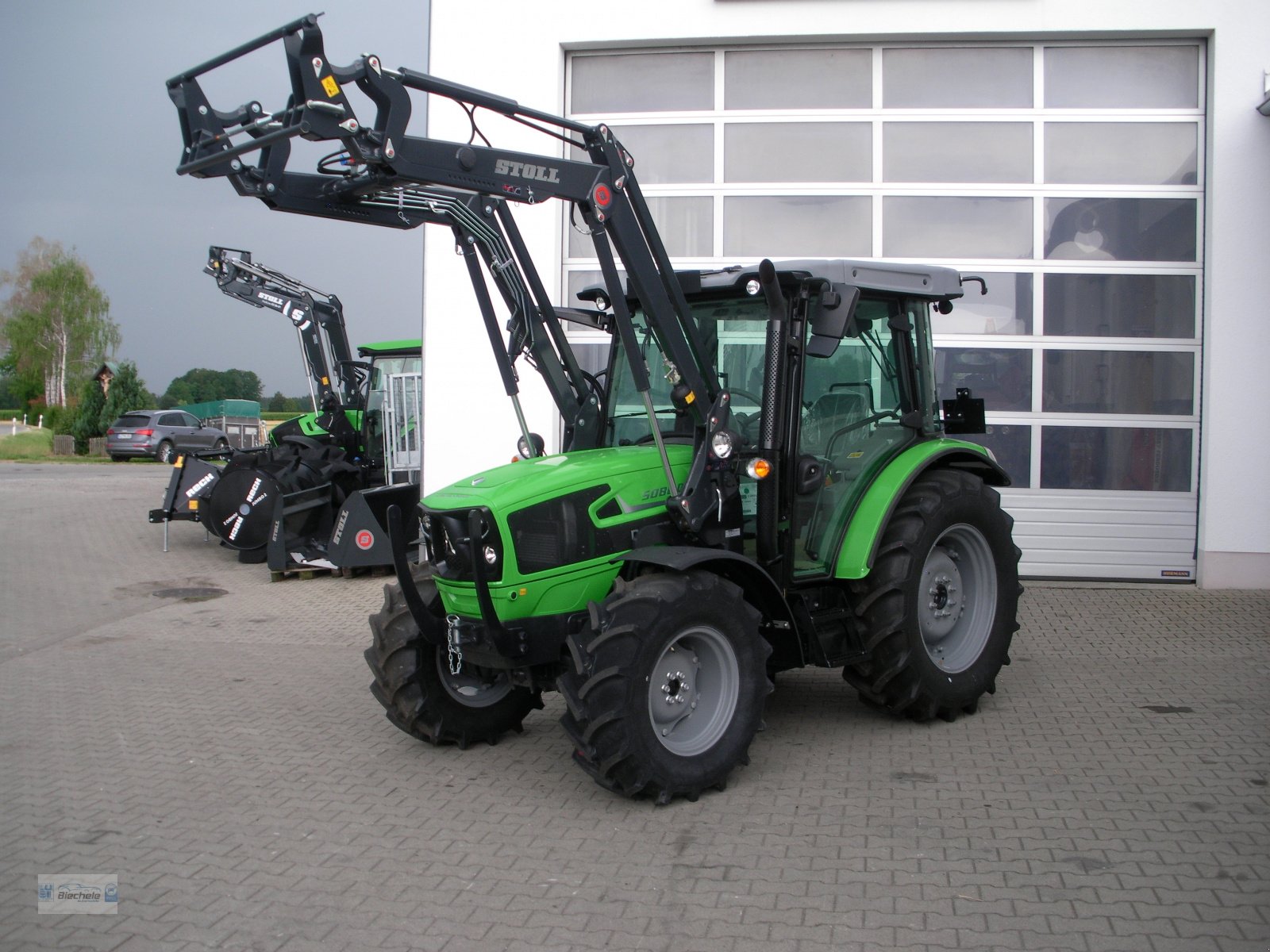 Traktor του τύπου Deutz-Fahr 5080 D KEYLINE, Neumaschine σε Bronnen (Φωτογραφία 8)