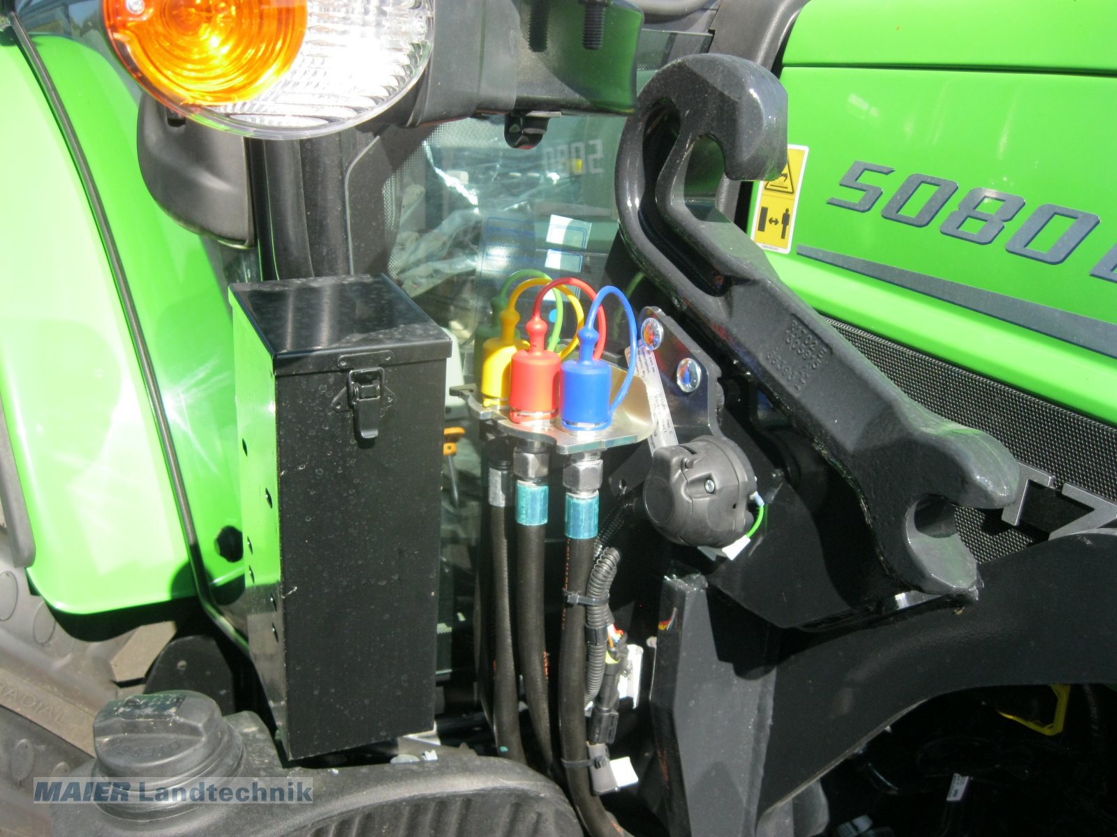 Traktor Türe ait Deutz-Fahr 5080 D Keyline, Neumaschine içinde Dieterskirchen (resim 7)