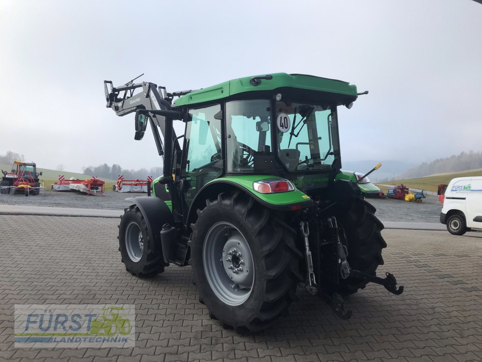 Traktor des Typs Deutz-Fahr 5080 D KEYLINE, Gebrauchtmaschine in Perlesreut (Bild 8)