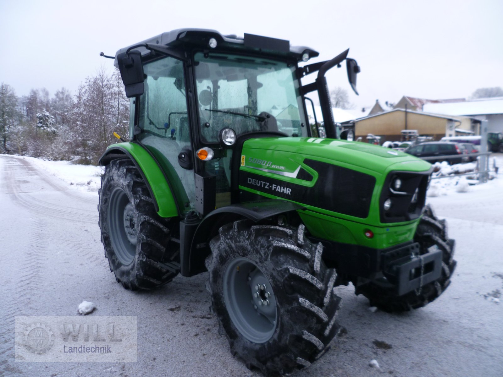 Traktor des Typs Deutz-Fahr 5080 D KEYLINE, Neumaschine in Rudendorf (Bild 4)