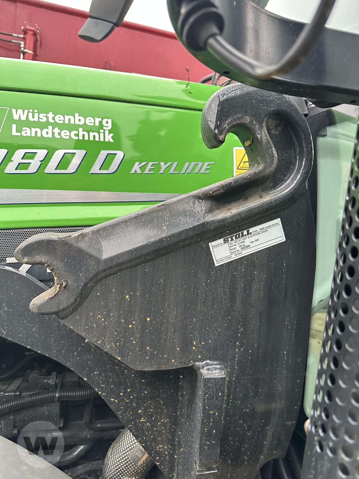 Traktor типа Deutz-Fahr 5080 D KEYLINE, Neumaschine в Husum (Фотография 8)