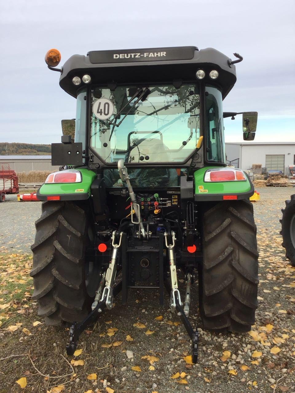 Traktor des Typs Deutz-Fahr 5080 D Keyline, Neumaschine in Burgbernheim (Bild 4)