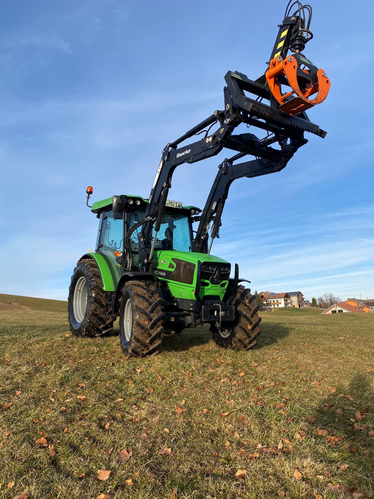 Traktor типа Deutz-Fahr 5080 D KEYLINE, Gebrauchtmaschine в Oy-Mittelberg (Фотография 1)