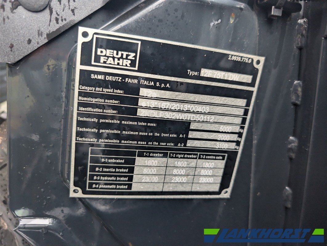 Traktor tip Deutz-Fahr 5080 DF ECOLINE LS, Neumaschine in Klein Berßen (Poză 22)