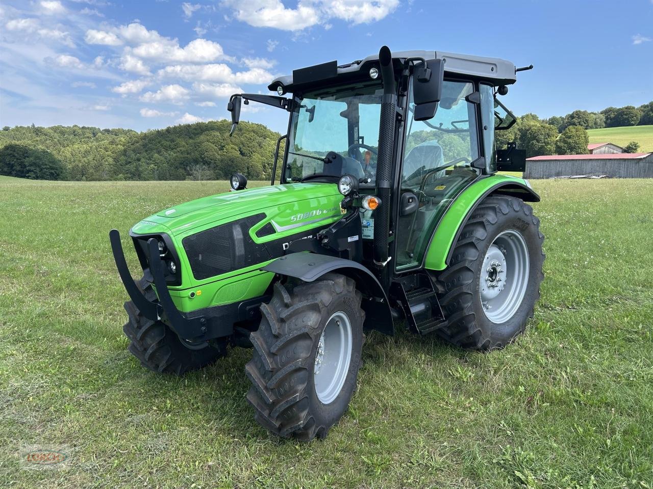 Traktor Türe ait Deutz-Fahr 5080 Keyline GS mit Powershuttle, Neumaschine içinde Trochtelfingen (resim 1)