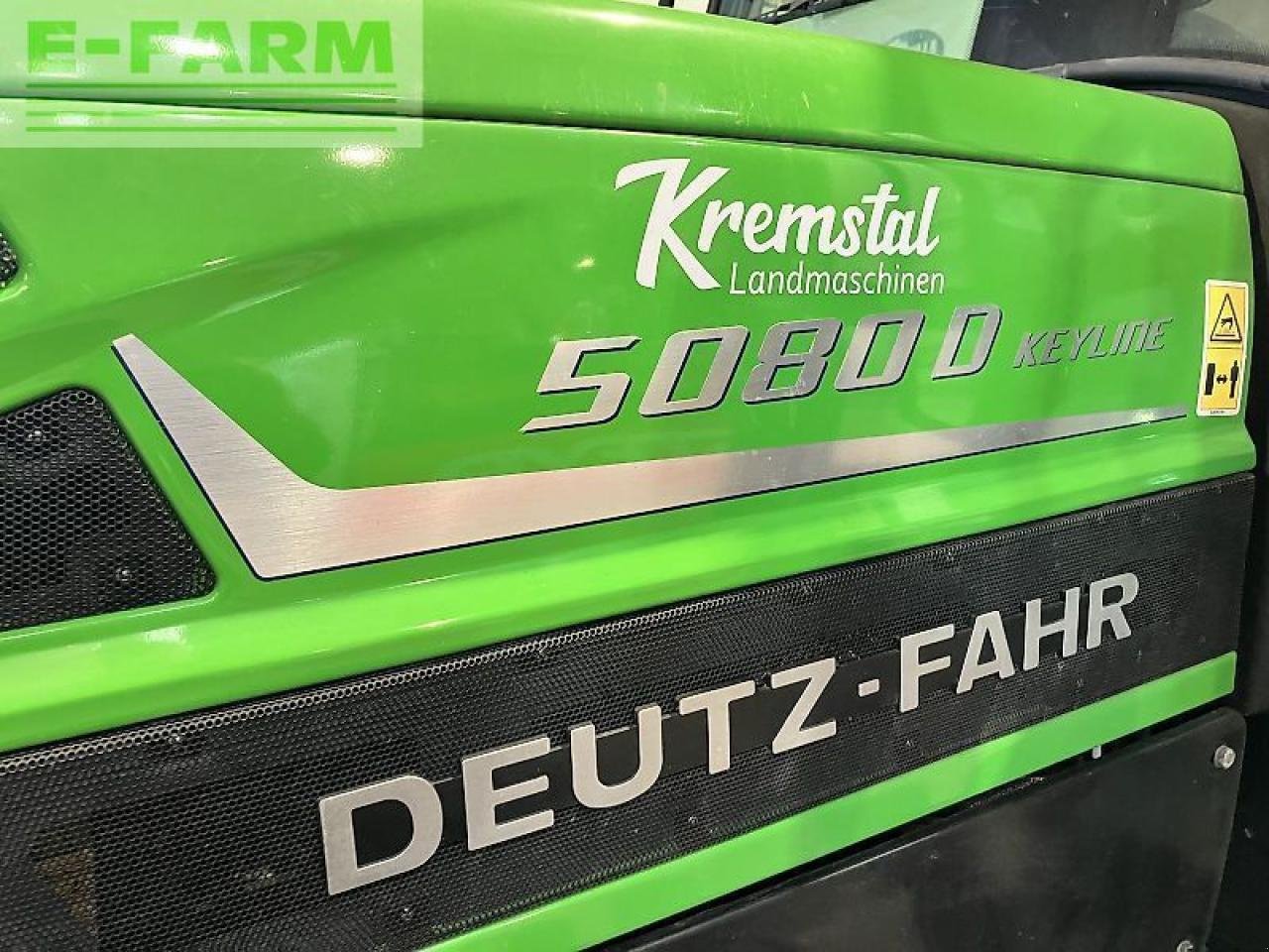 Traktor типа Deutz-Fahr 5080d keyline Keyline, Gebrauchtmaschine в Sierning (Фотография 5)
