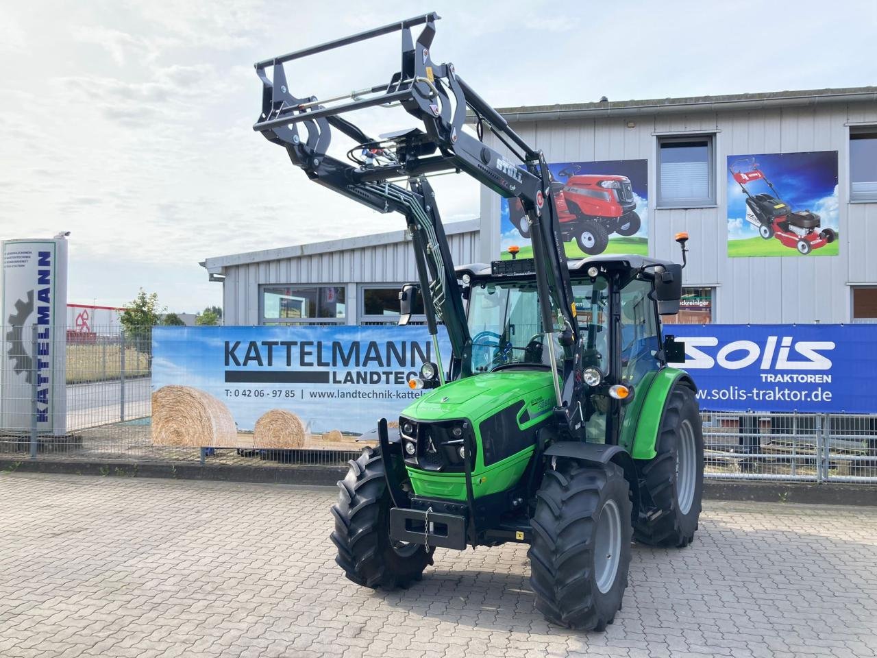 Traktor des Typs Deutz-Fahr 5080D Keyline  (Klima), Gebrauchtmaschine in Stuhr (Bild 1)