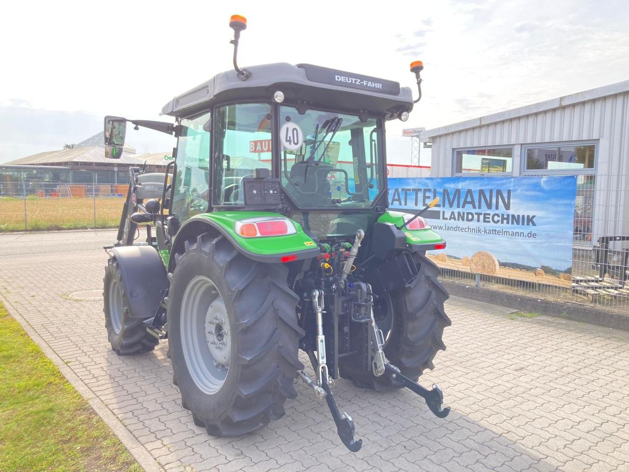 Traktor des Typs Deutz-Fahr 5080D Keyline  (Klima), Gebrauchtmaschine in Stuhr (Bild 4)