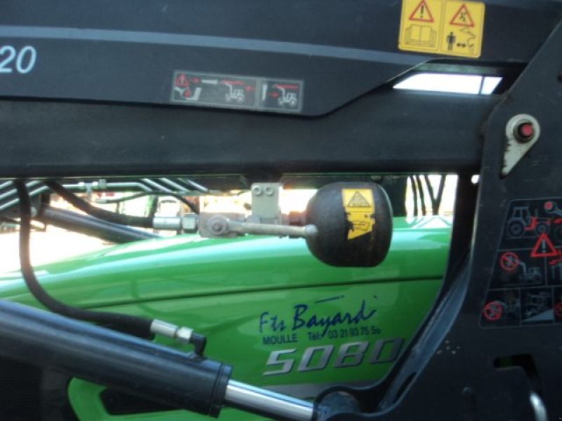 Traktor типа Deutz-Fahr 5080D KL + STOLL, Gebrauchtmaschine в MOULLE (Фотография 8)