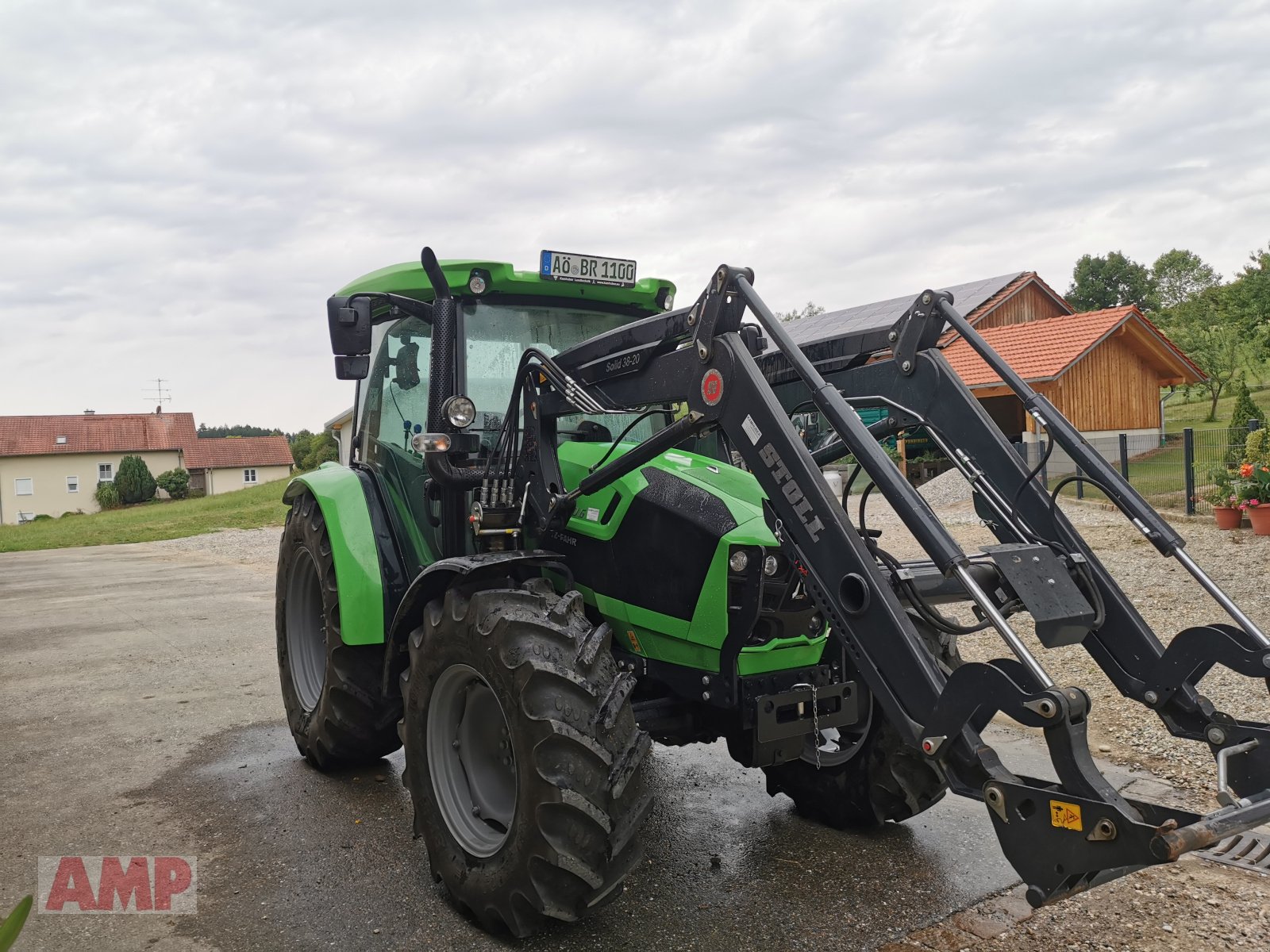 Traktor des Typs Deutz-Fahr 5090 GS, Gebrauchtmaschine in Teising (Bild 2)