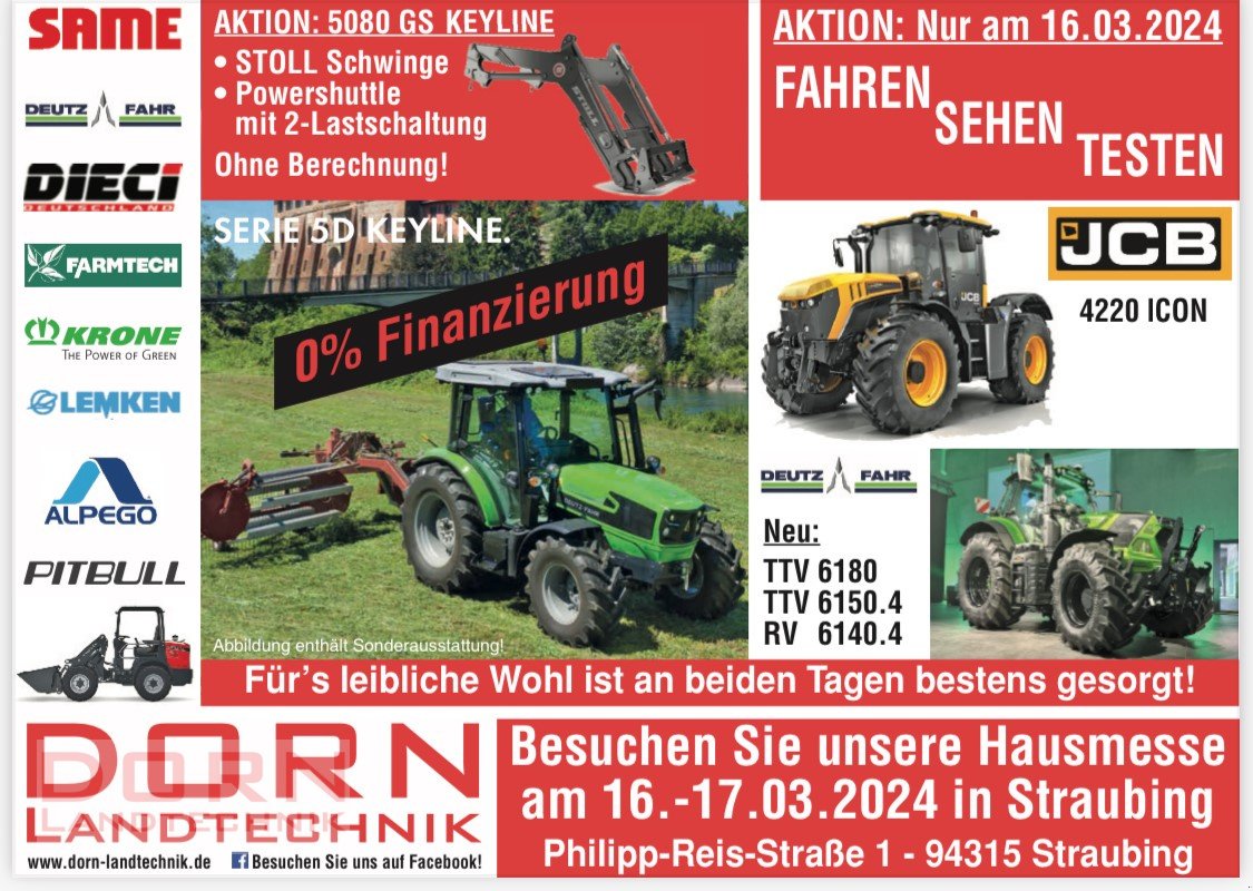 Traktor des Typs Deutz-Fahr 5095 D TTV  AKTION bis 1.04.24, Neumaschine in Bruckberg (Bild 2)