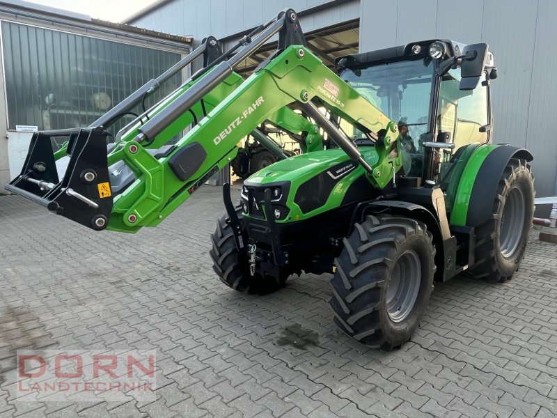 Traktor a típus Deutz-Fahr 5095 D TTV AKTION  Frontlader 1,- €, Neumaschine ekkor: Bruckberg