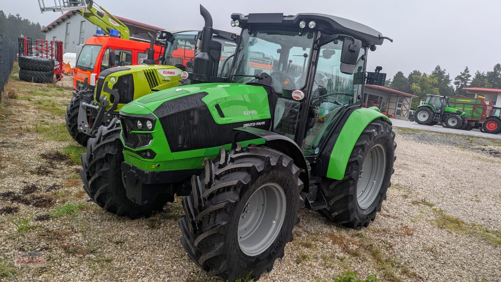 Traktor του τύπου Deutz-Fahr 5095, Neumaschine σε Geiersthal (Φωτογραφία 1)