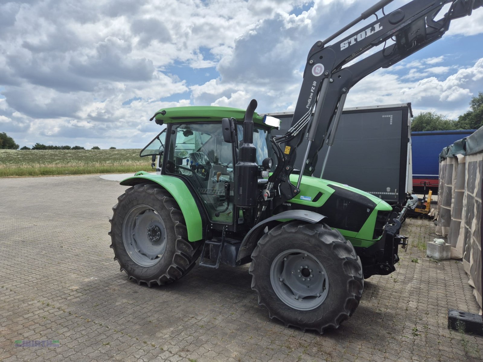 Traktor типа Deutz-Fahr 5100 G GS Variante B, 4-Zylindermotor (5115), Gebrauchtmaschine в Buchdorf (Фотография 4)