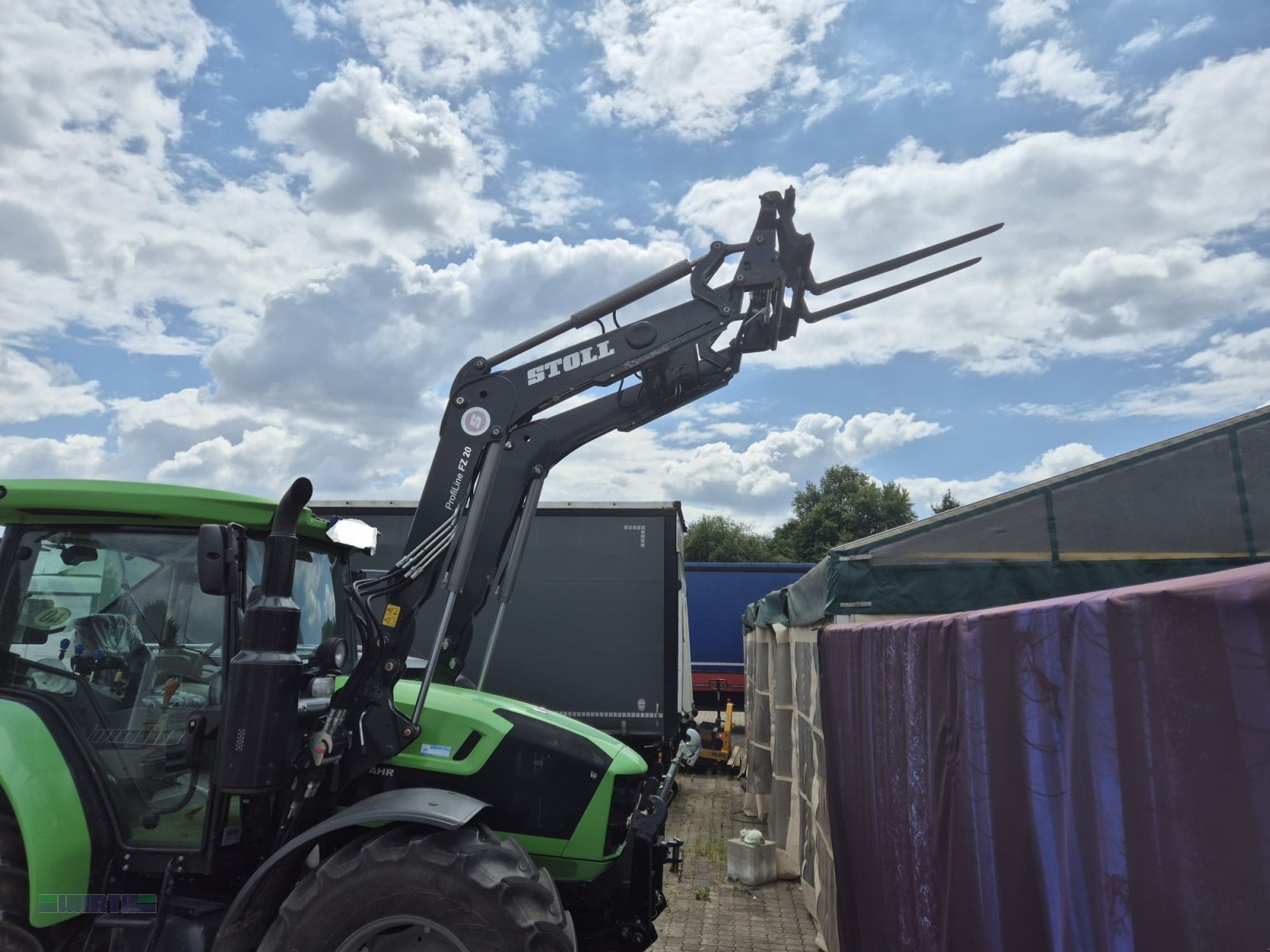 Traktor типа Deutz-Fahr 5100 G GS Variante B, 4-Zylindermotor (5115), Gebrauchtmaschine в Buchdorf (Фотография 5)