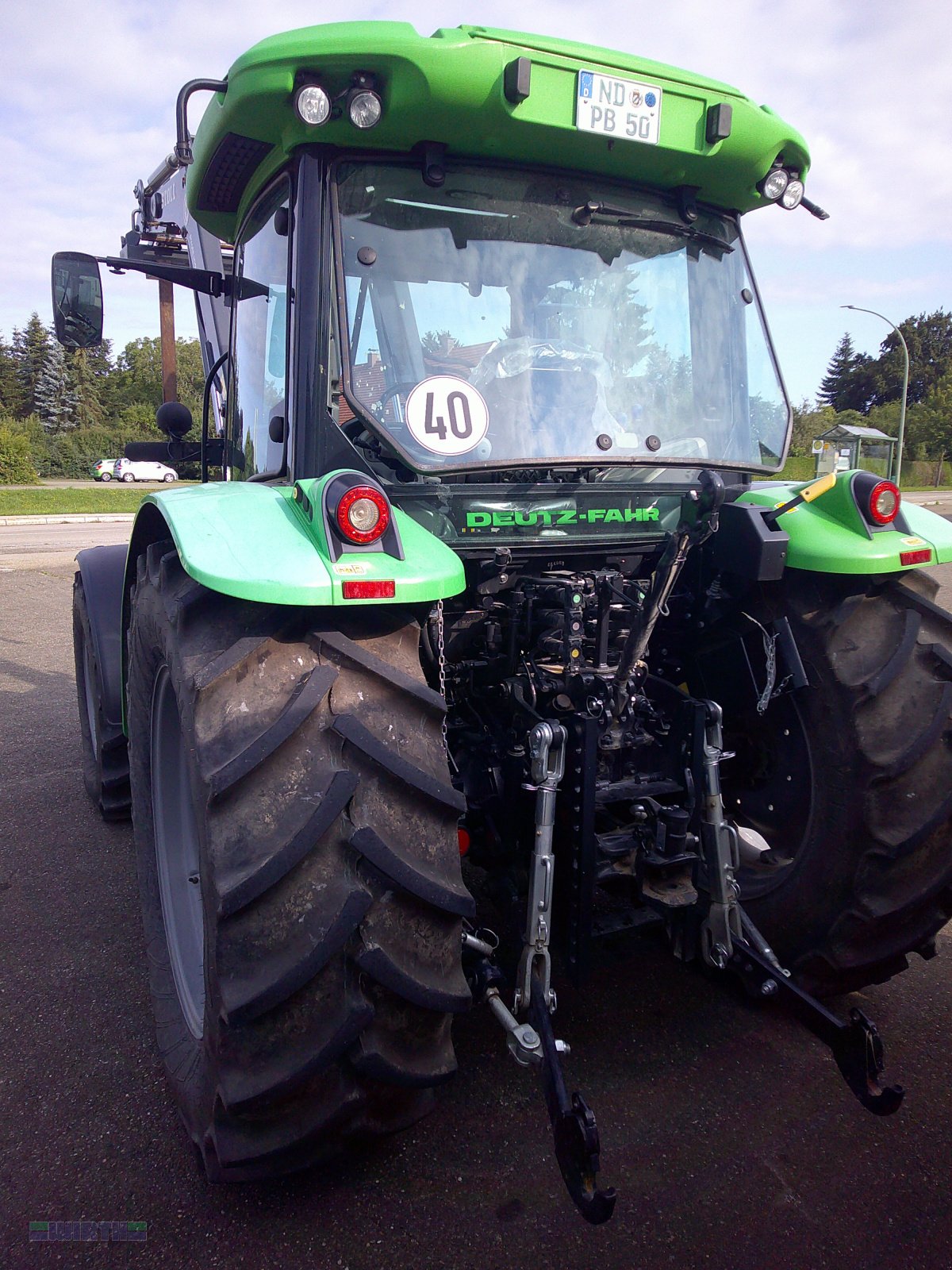 Traktor типа Deutz-Fahr 5100 G GS Variante B, 4-Zylindermotor (5115), Gebrauchtmaschine в Buchdorf (Фотография 16)