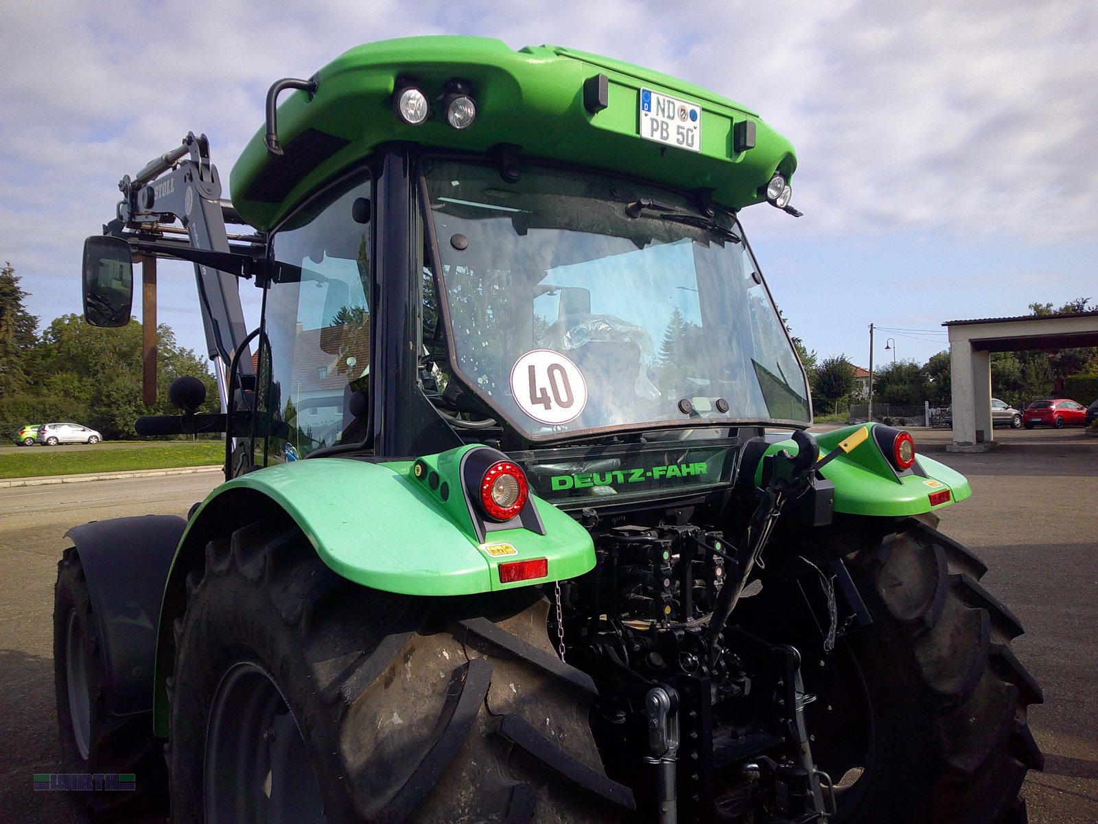 Traktor типа Deutz-Fahr 5100 G GS Variante B, 4-Zylindermotor (5115), Gebrauchtmaschine в Buchdorf (Фотография 18)