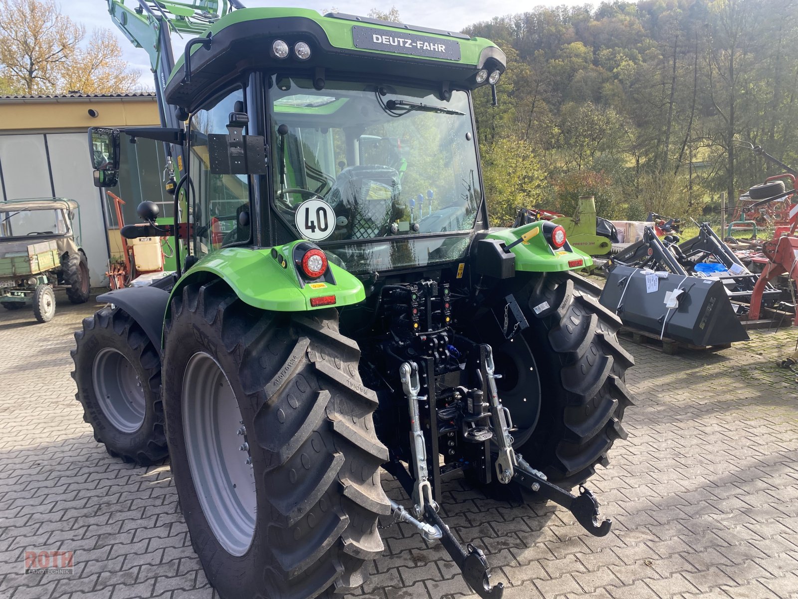 Traktor a típus Deutz-Fahr 5100 GS mit Frontlader, Neumaschine ekkor: Untermünkheim (Kép 4)