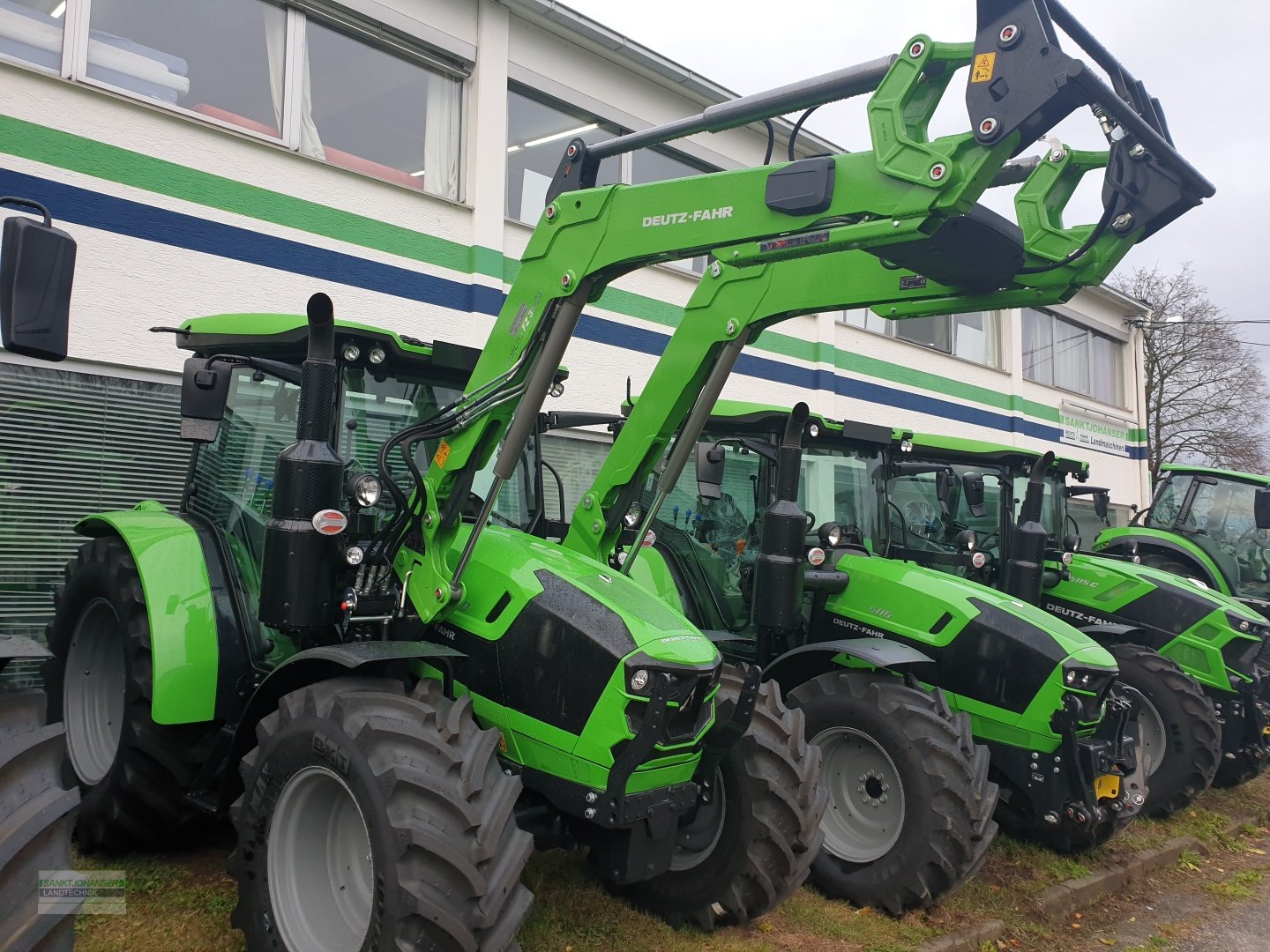 Traktor tipa Deutz-Fahr 5100 GS mit Stoll Frontlader -Aktionspreis-, Neumaschine u Diessen (Slika 1)