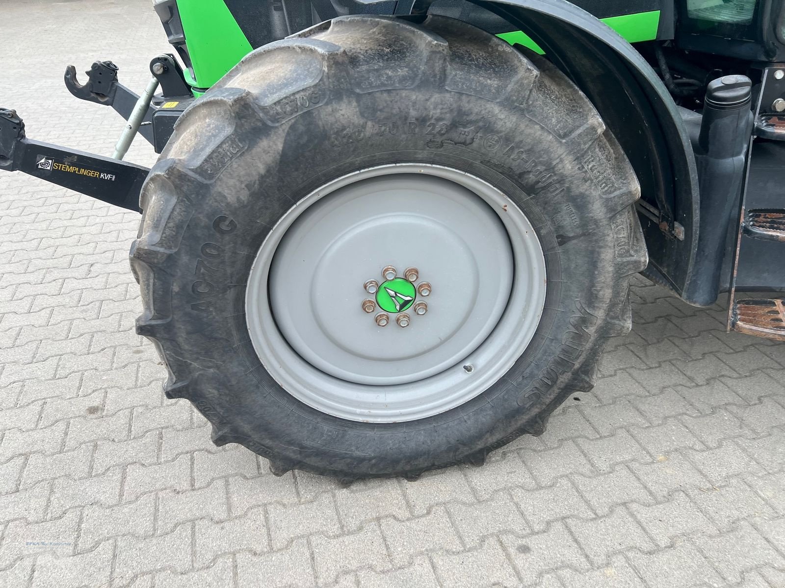 Traktor του τύπου Deutz-Fahr 5100 TTV DT Premium, Gebrauchtmaschine σε Erlbach (Φωτογραφία 9)