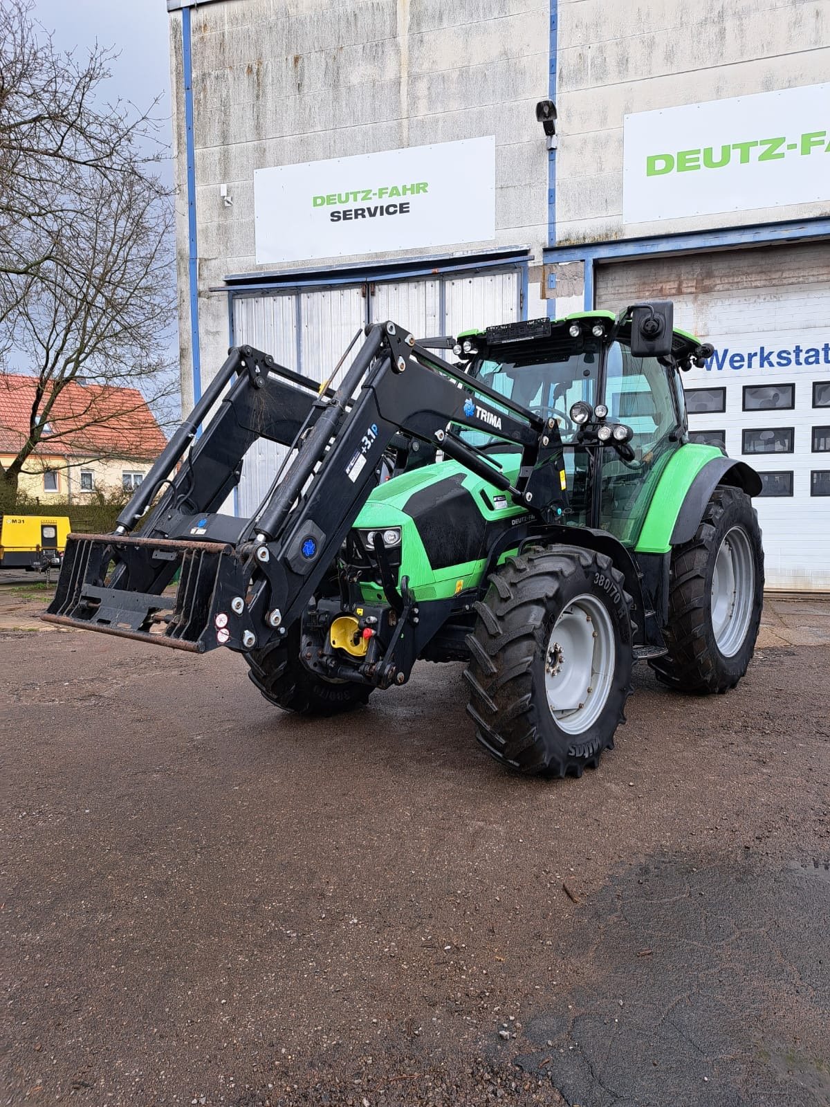 Traktor του τύπου Deutz-Fahr 5100 TTV, Gebrauchtmaschine σε Jüterbog (Φωτογραφία 1)