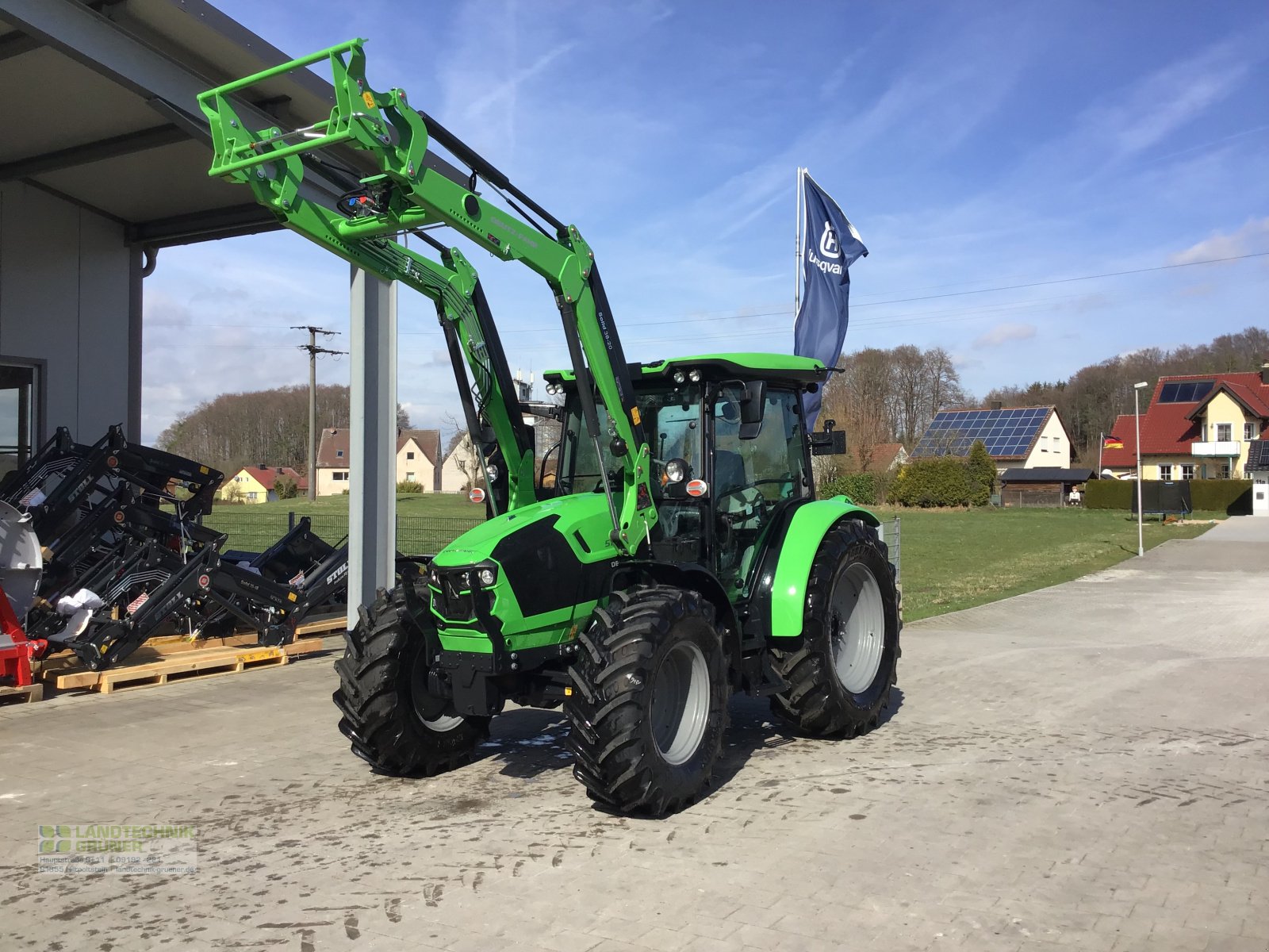 Traktor des Typs Deutz-Fahr 5100, Neumaschine in Hiltpoltstein (Bild 2)